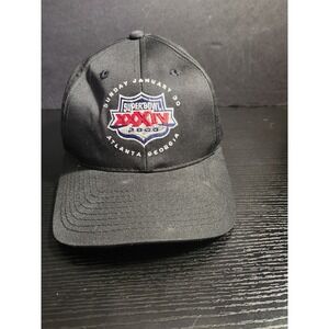 Super Bowl XXXIV 2000 Atlanta Logo Athletic NFL Football Cap‎ Snapback Black